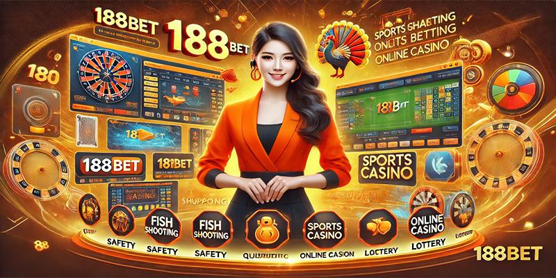 188BET có giao diện đẹp, trò chơi đa dạng, cược linh hoạt và ưu đãi hấp dẫn