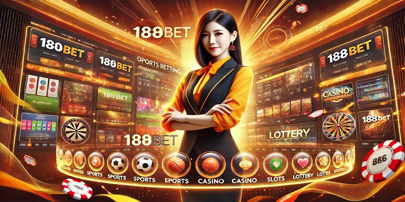 188BET: Nhà cái cá cược trực tuyến hàng đầu tại châu Á với đa dạng trò chơi